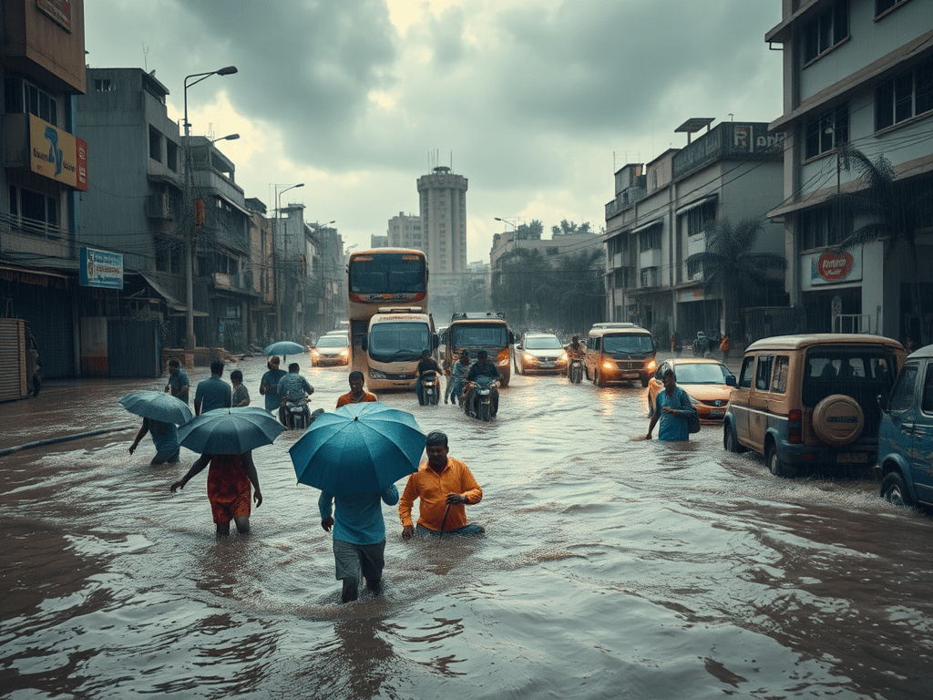 Monsoon Woes: Urban Flooding and Infrastructure in Indian&nbsp;Cities